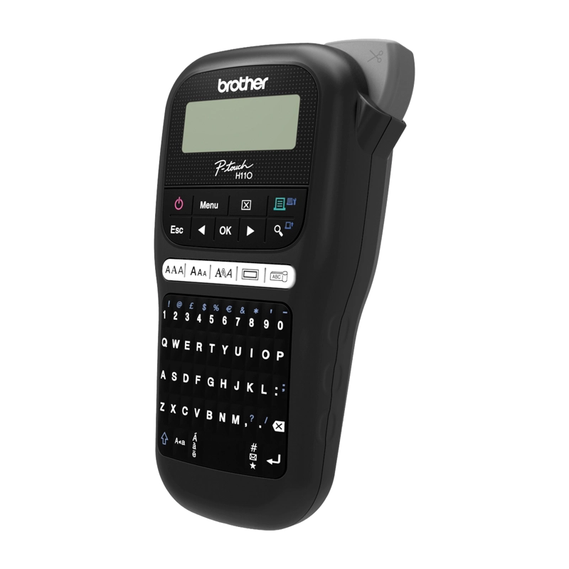 ROTULADORA PORTATIL PARA ETIQUETAS BROTHER P TOUCH PT-H110BK - 3