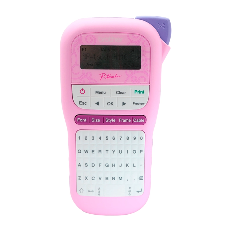 ROTULADORA PORTATIL PARA ETIQUETAS BROTHER P TOUCH PT-H110PK - 1