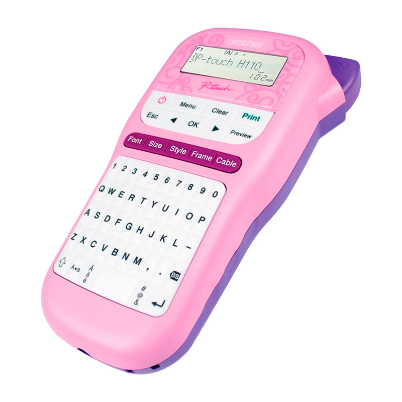 ROTULADORA PORTATIL PARA ETIQUETAS BROTHER P TOUCH PT-H110PK - 2