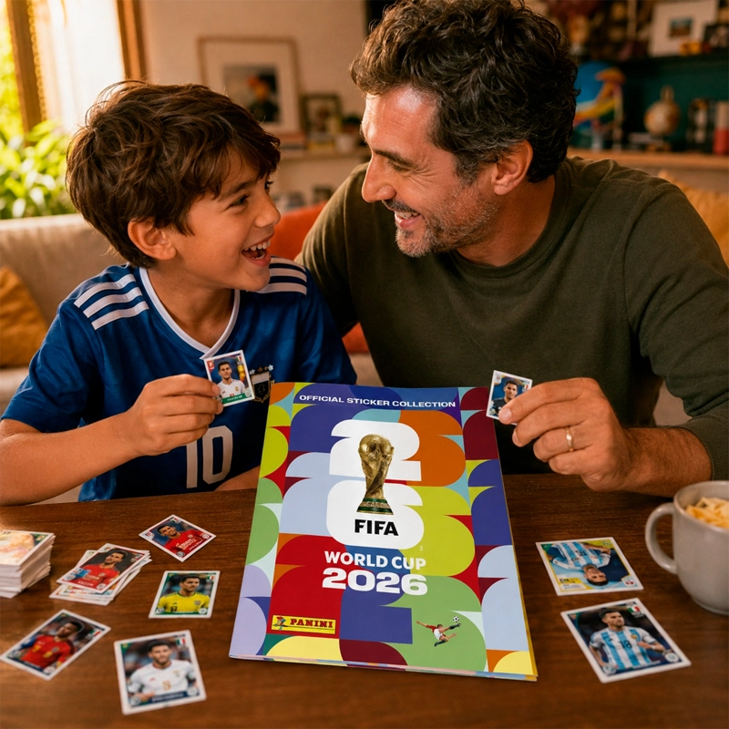 PACK ALBUM PANINI + 5 SOBRES 35 LAMINAS FIFA MUNDIAL 2026 - 3
