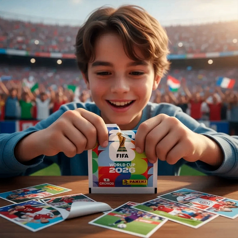 PACK ALBUM PANINI + 100 SOBRES 700 LAMINAS FIFA MUNIDAL 2026 - 7