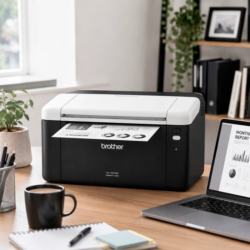 IMPRESORA BROTHER HL-1212W LASER MONOCROMATICA WIFI USB 2.0 - 4