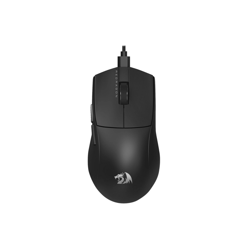 MOUSE GAMER REDRAGON KING 1K 5 BOTONES NEGRO 12400DPI - 1