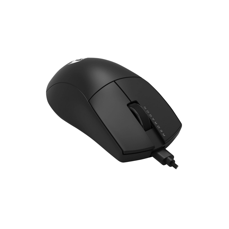 MOUSE GAMER REDRAGON KING 1K 5 BOTONES NEGRO 12400DPI - 4