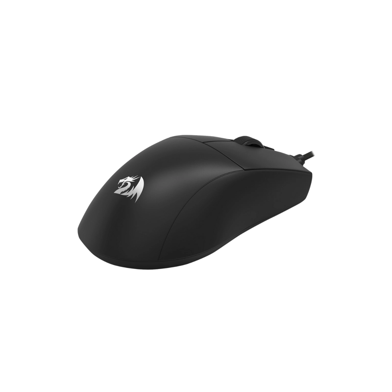 MOUSE GAMER REDRAGON KING 1K 5 BOTONES NEGRO 12400DPI - 5