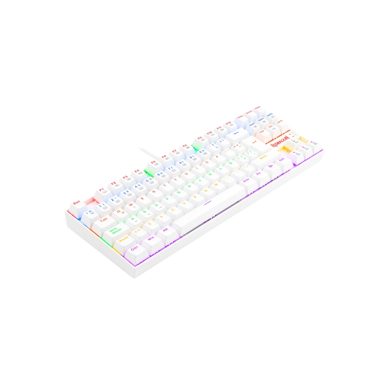 TECLADO GAMER REDRAGON KUMARA K552 BLANCO RAINBOW TENKEYLESS - 5