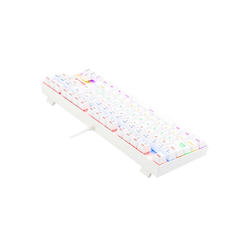 TECLADO GAMER REDRAGON KUMARA K552 BLANCO RAINBOW TENKEYLESS - 6