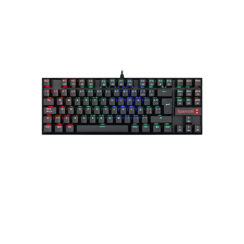 TECLADO MECANICO GAMER REDRAGON KUMARA RGB SWITCHES RED - 2