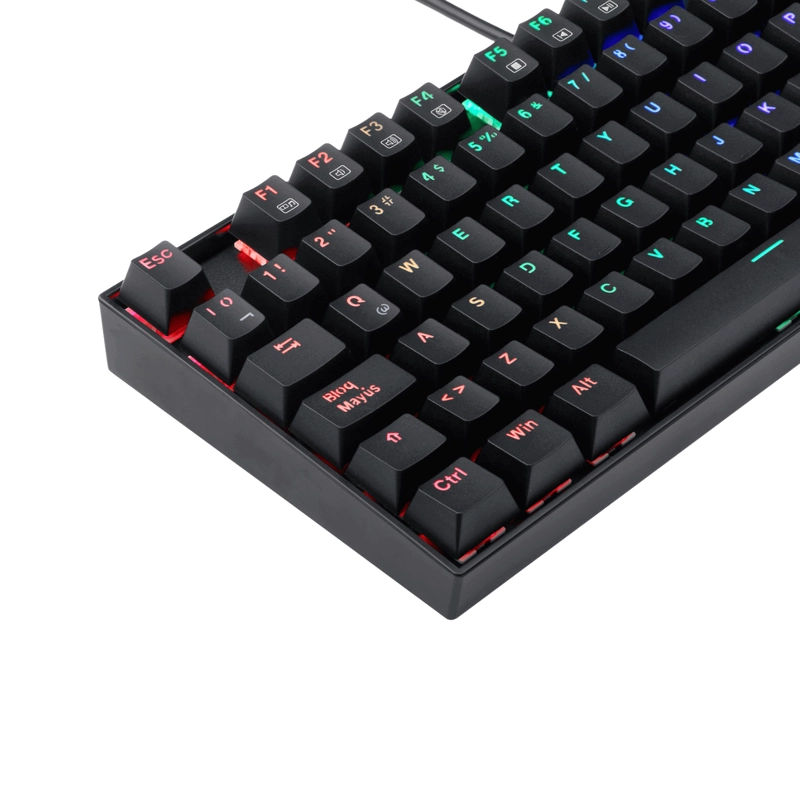 TECLADO MECANICO GAMER REDRAGON KUMARA RGB SWITCHES RED - 7