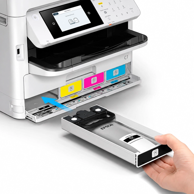 IMPRESORA MULTIFUNCIONAL EPSON WORKFORCE PRO WF-C5890 DUPLEX - 4