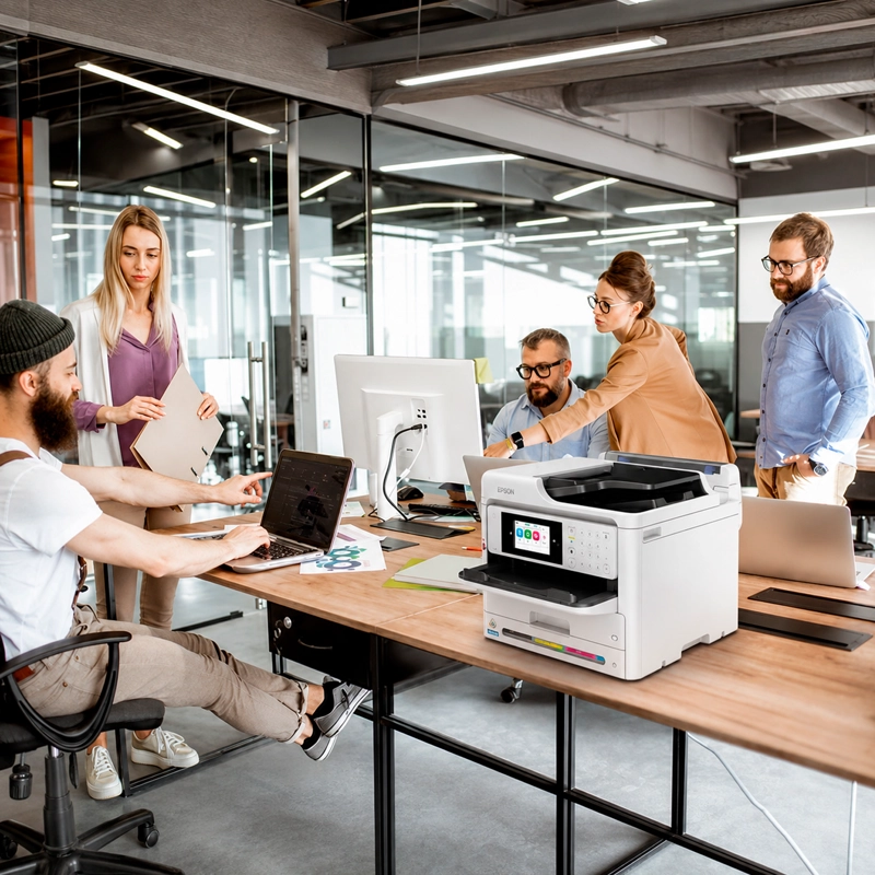 IMPRESORA MULTIFUNCIONAL EPSON WORKFORCE PRO WF-C5890 DUPLEX - 8