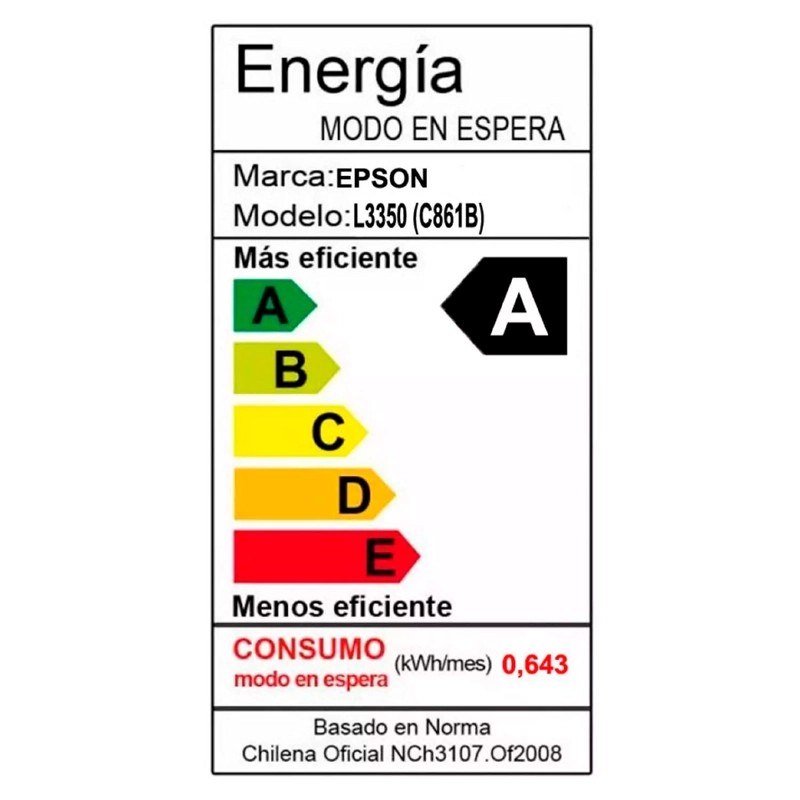 IMPRESORA MULTIFUNCIONAL EPSON ECOTANK L3350 WIFI COLOR USB - 10
