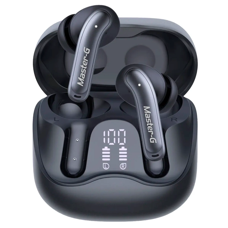 AUDIFONOS BLUETOOTH 5.4 MASTER-G MGBUDS60B TWS ANC CON APP - 8
