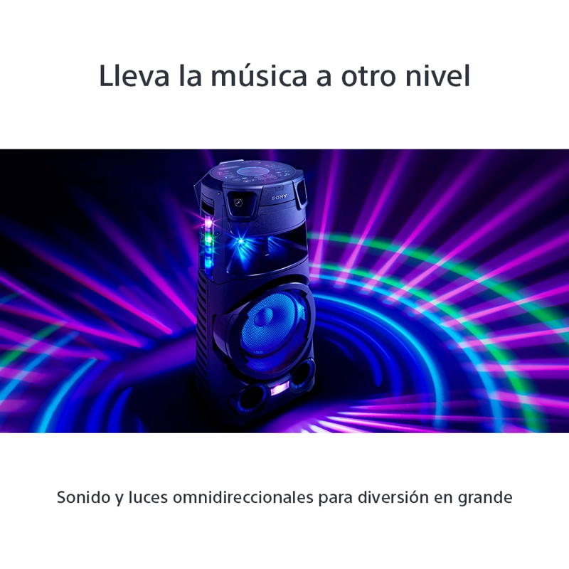 MINICOMPONENTE SONY MHC-V73 - 8