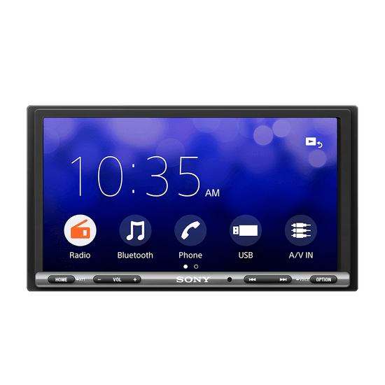 RECEPTOR DE MEDIOS DIGITALES SONY DE 6,95' CON WEBLINK CAST XAV-AX3200 - 1