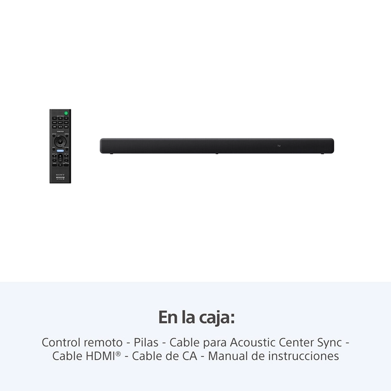 BARRA DE SONIDO DE 3.1 CANALES CON TECNOLOGIA 360 SPATIAL SOUND  HT-A3000 - 3