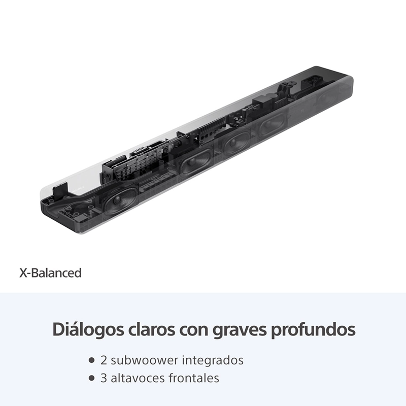 BARRA DE SONIDO DE 3.1 CANALES CON TECNOLOGIA 360 SPATIAL SOUND  HT-A3000 - 5