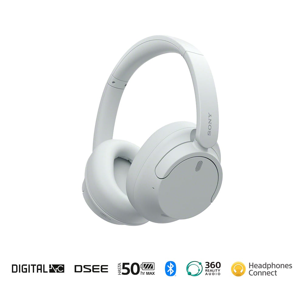 AUDÍFONOS SONY WH-CH720N NOISE CANCELLING BLUETOOTH BLANCO - 1