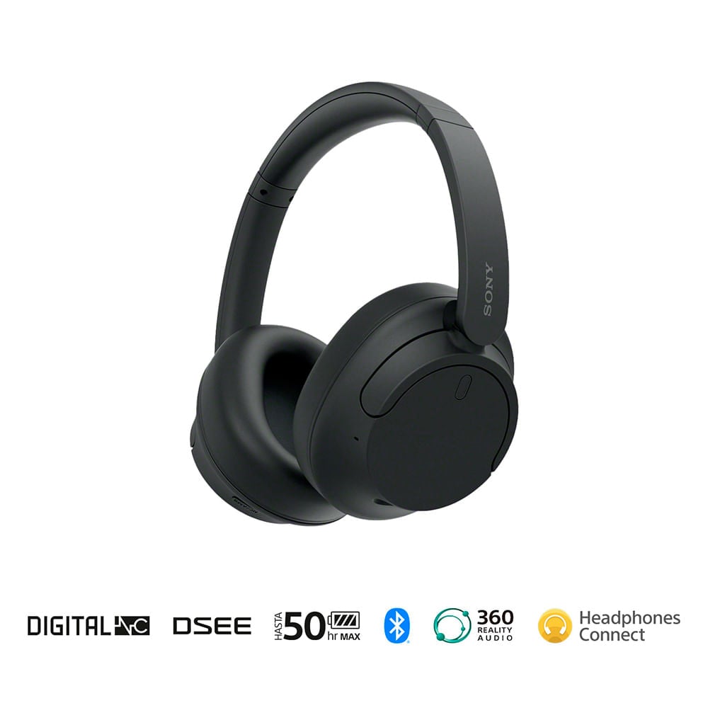 AUDÍFONOS SONY WH-CH720N NOISE CANCELLING BLUETOOTH NEGRO - 1