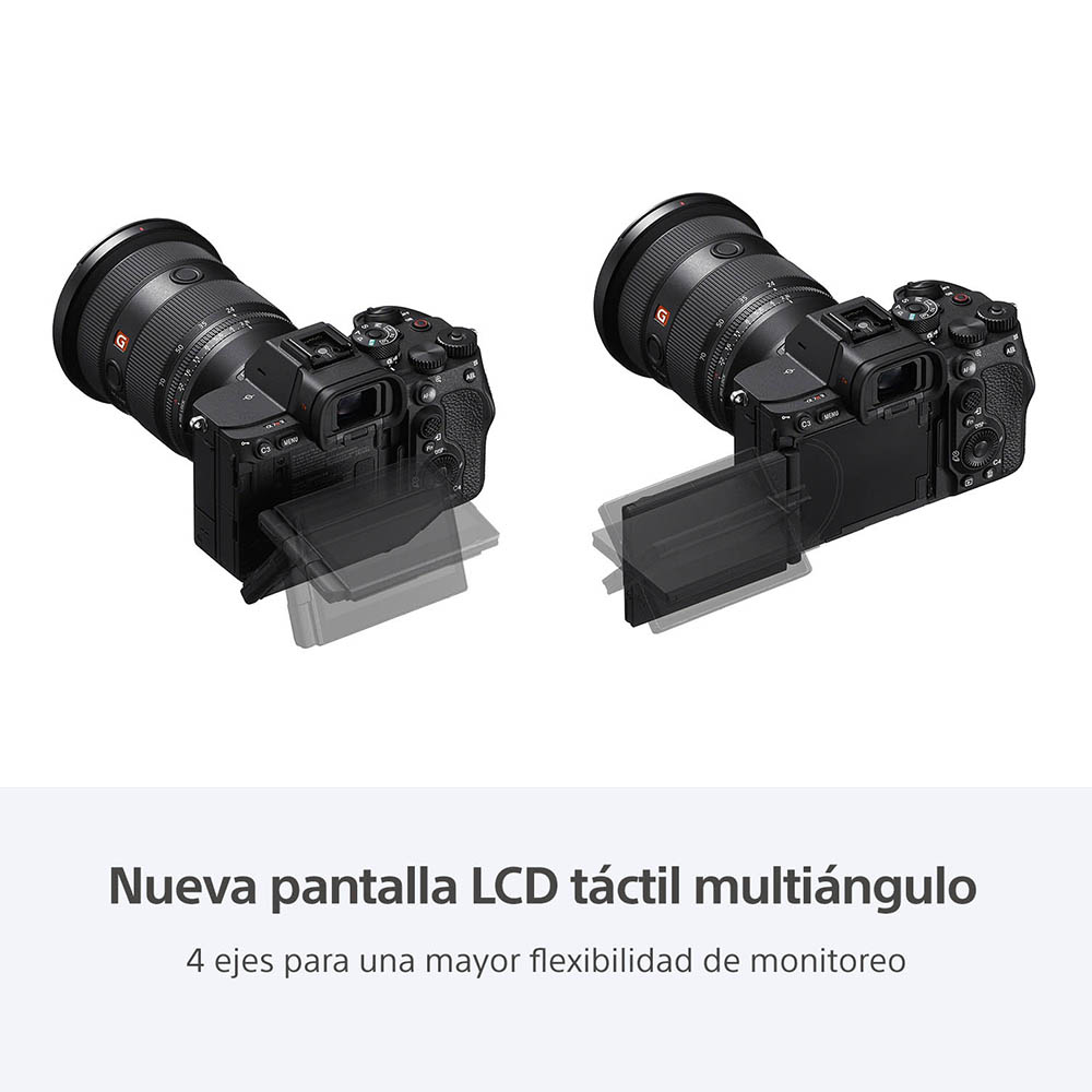 CÁMARA SONY ILCE-7RM5 USB MICRO HDMI 61 MP APROX HIGH RES FULL FRAME - 5
