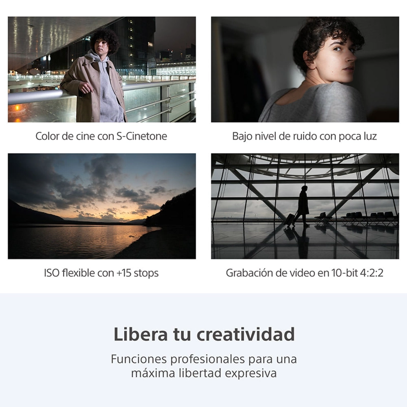 CAMARA VLOGGING FULL-FRAME ZV-E1 NEGRA - 8