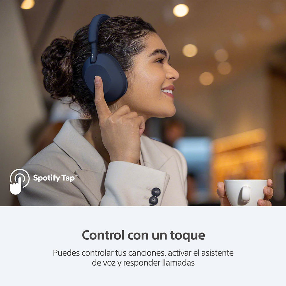 AUDÍFONOS SONY WH-1000XM5 NOISE CANCELLING BLUETOOTH AZUL - 7