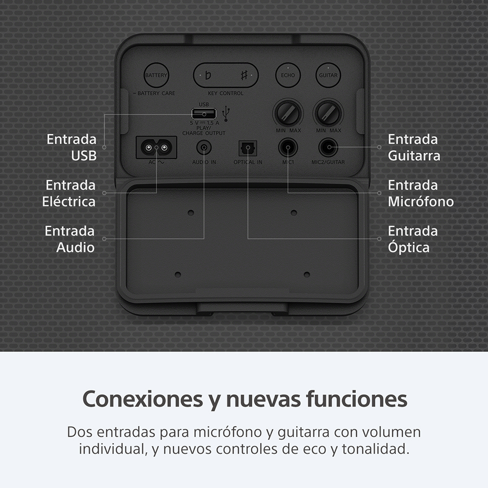 PARLANTE SONY SRS-XV800 INALÁMBRICO ALTA POTENCIA - 13