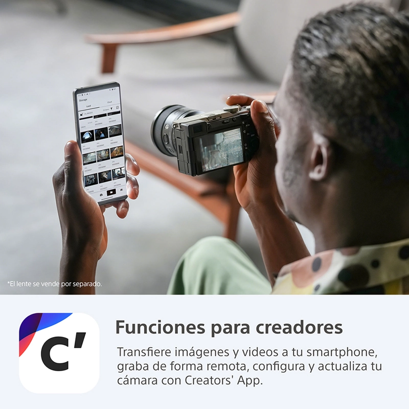 CÁMARA PROFESIONAL COMPACTA FULL FRAME MIRRORLESS ILCE-7CM2 - 7