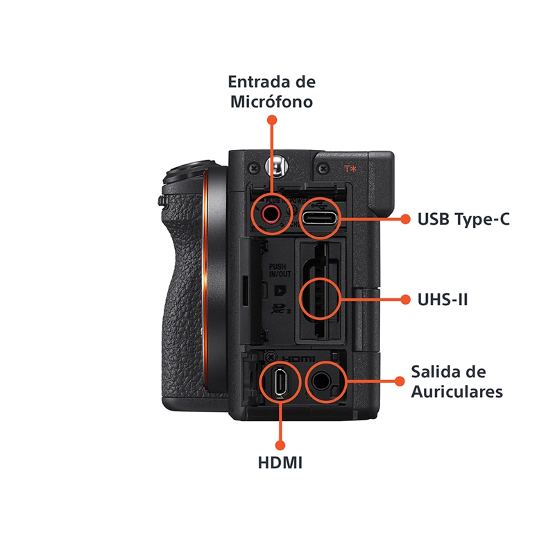 CÁMARA SONY ILCE-7CM2/BQE38 PROFESIONAL COMPACTA FULL FRAME MIRRORLESS - 3
