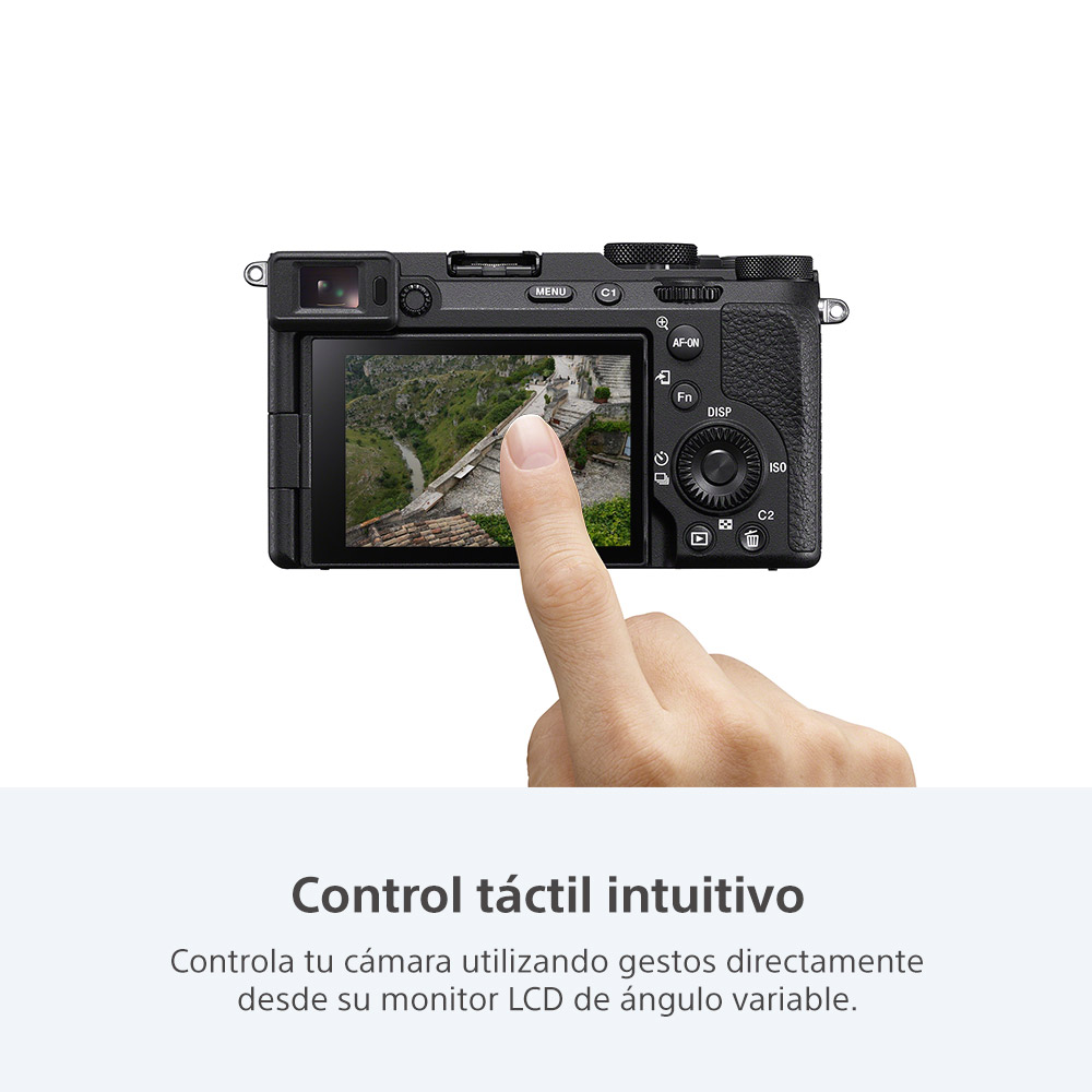 CÁMARA PROFESIONAL COMPACTA FULL FRAME MIRRORLESS ILCE-7CR - 9