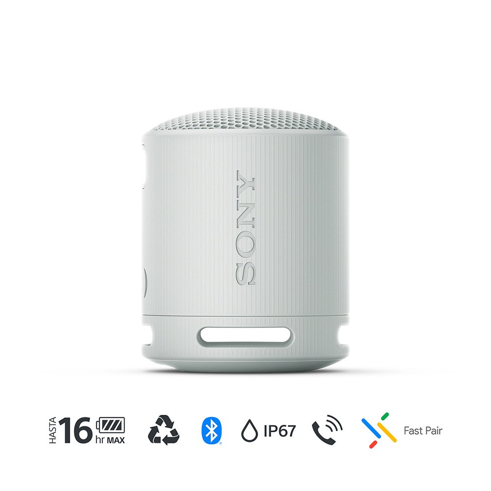PARLANTE BLUETOOTH SRS-XB100 GRIS - 2