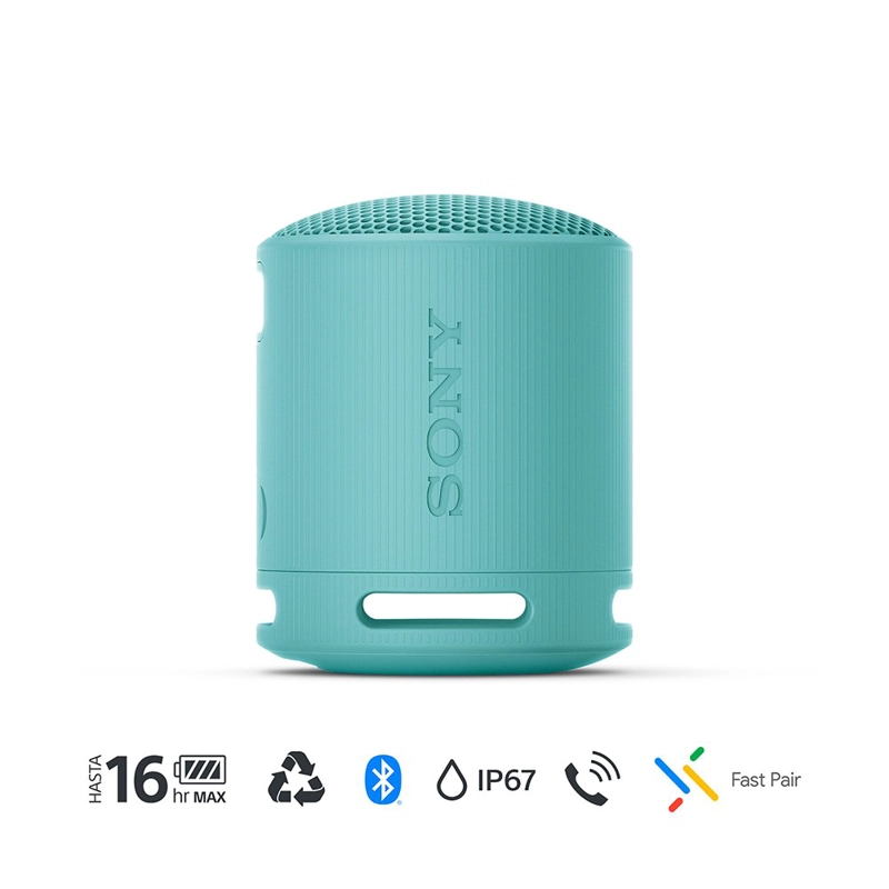 PARLANTE BLUETOOTH SRS-XB100 AZUL - 3