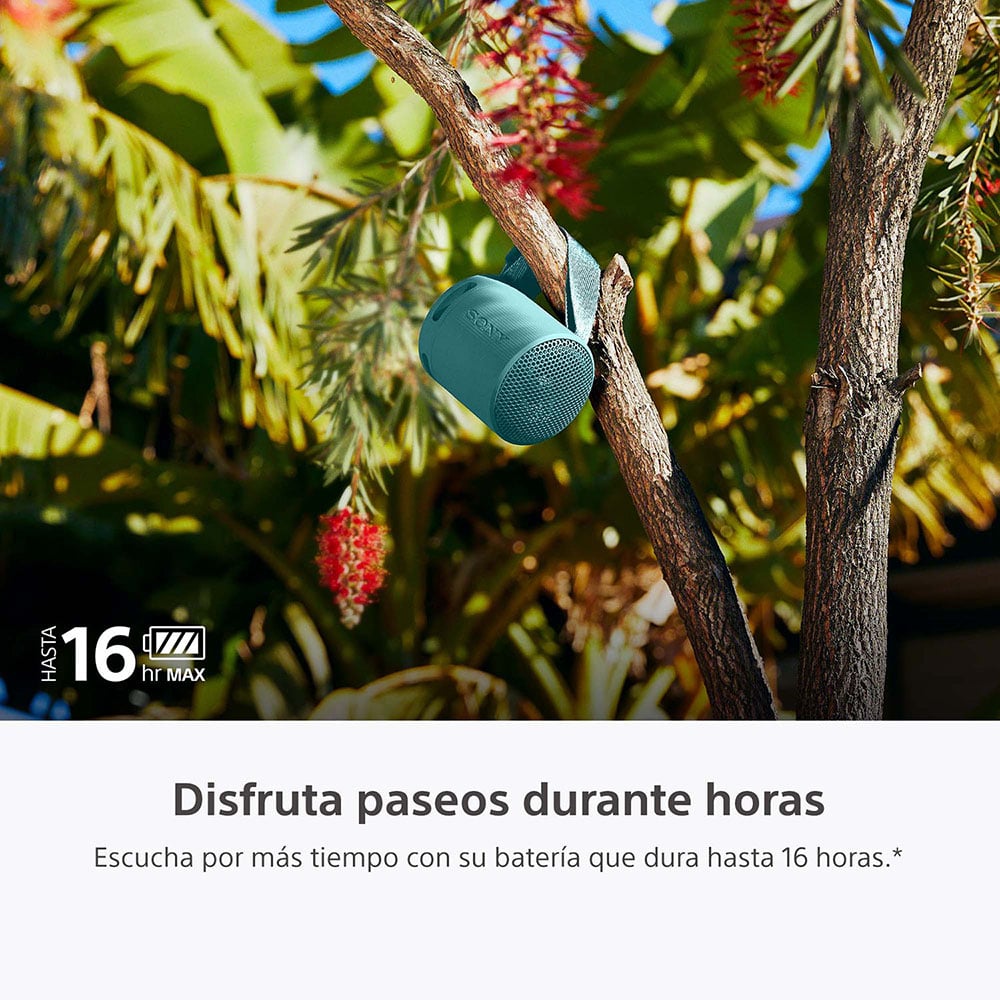 PARLANTE BLUETOOTH SRS-XB100 AZUL - 7