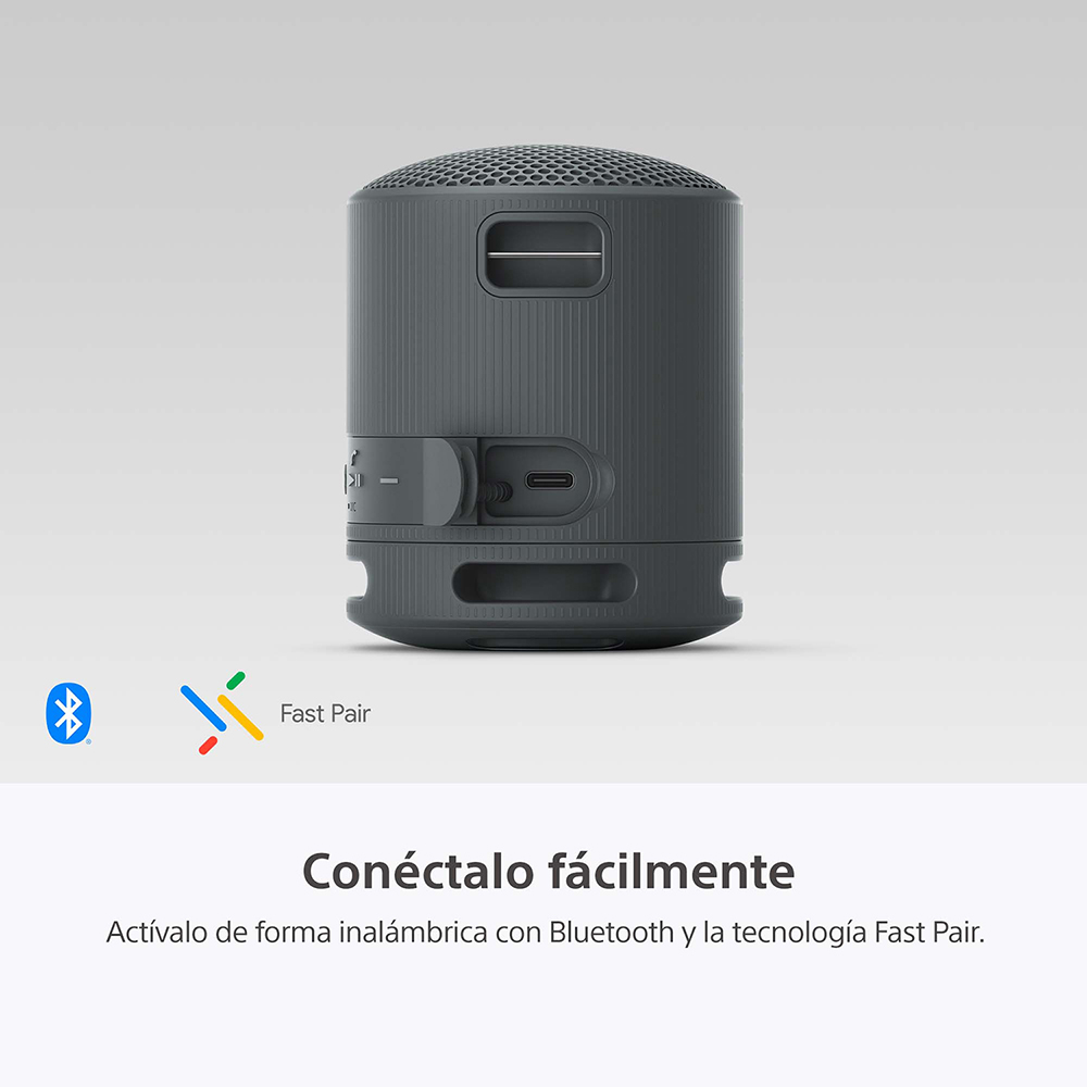 PARLANTE BLUETOOTH SRS-XB100 NEGRO - 4