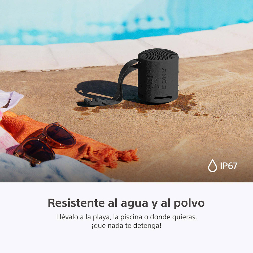 PARLANTE BLUETOOTH SRS-XB100 NEGRO - 5