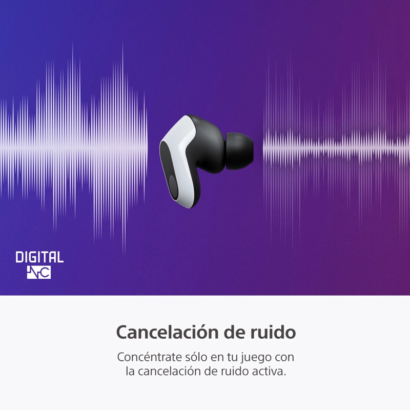 AUDÍFONOS GAMER SONY TRUE WIRELESS WF-G700NBZ UC NOISE CANCELLING JUEGOS INZONE BUDS BLUETOOTH - 6