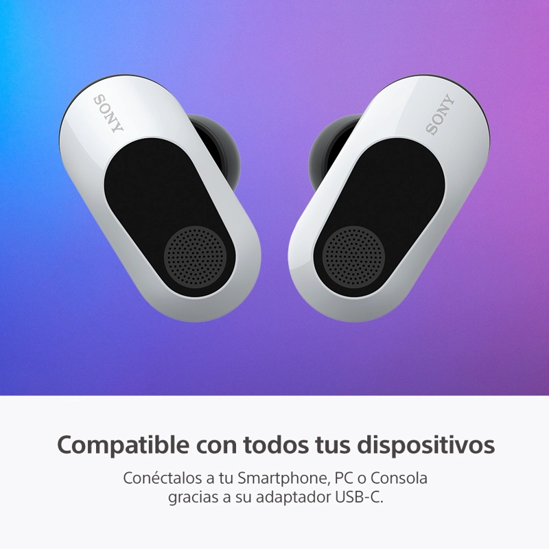 AUDÍFONOS GAMER SONY TRUE WIRELESS WF-G700NBZ UC NOISE CANCELLING JUEGOS INZONE BUDS BLUETOOTH - 9