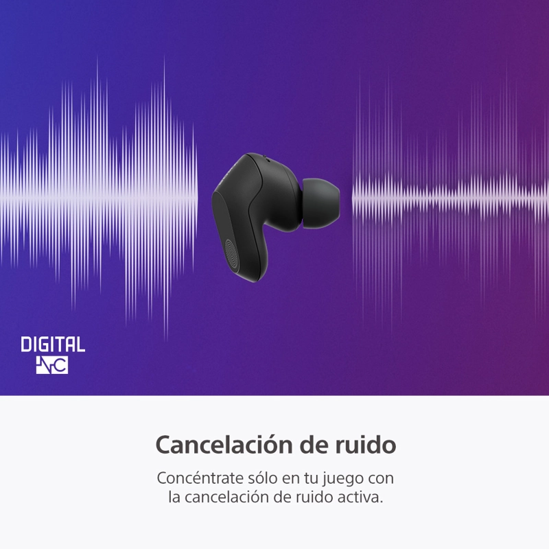 AUDÍFONOS GAMER SONY TRUE WIRELESS WF-G700NBZ UC NOISE CANCELLING JUEGOS INZONE BUDS BLUETOOTH - 8
