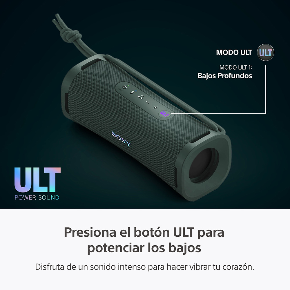 PARLANTE SONY PORTÁTIL INALÁMBRICO ULT FIELD 1 GRIS - 8