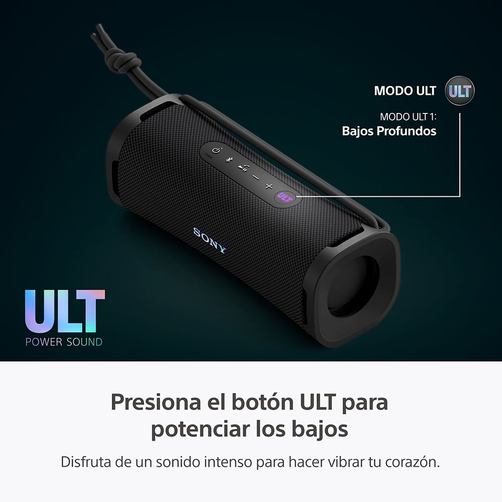 PARLANTE SONY PORTÁTIL INALÁMBRICO ULT FIELD 1 NEGRO - 2