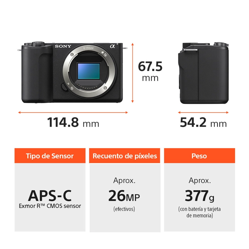 CAMARA ZV-E10 II PARA VIDEOBLOGS - 3