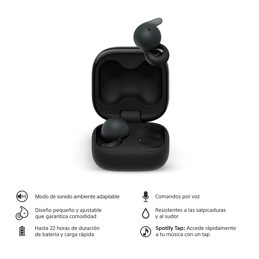 AUDIFONOS INALAMBRICOS LINKBUDS OPEN NEGRO - 2