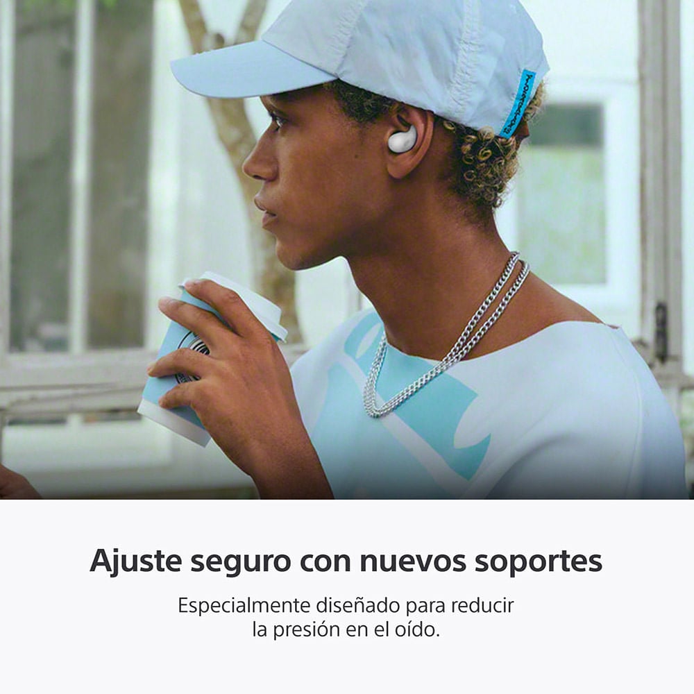 AUDIFONOS INALAMBRICOS CON NOISE CANCELING LINKBUDS FIT BLANCO - 4