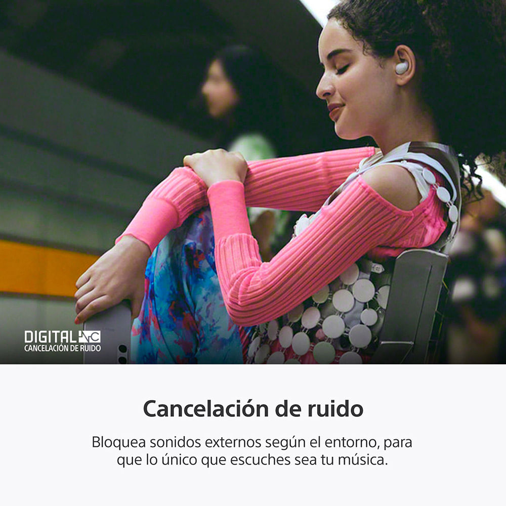 AUDIFONOS INALAMBRICOS CON NOISE CANCELING LINKBUDS FIT BLANCO - 5