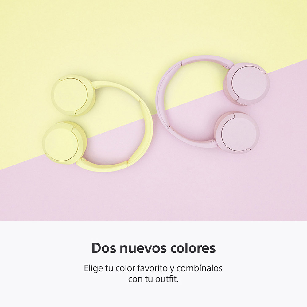 AUDÍFONOS INALÁMBRICOS WH-CH520 Rosado - 5