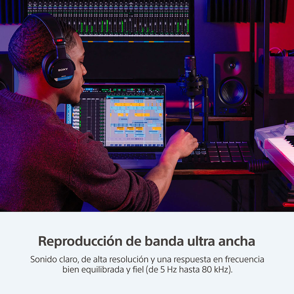 AUDIFONOS PARA ESTUDIO PROFESIONAL MDR-M1 - 7