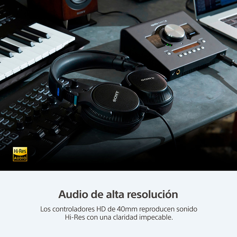 AUDIFONOS OPEN-BACK PARA ESTUDIO PROFESIONAL MDR-MV1 - 6