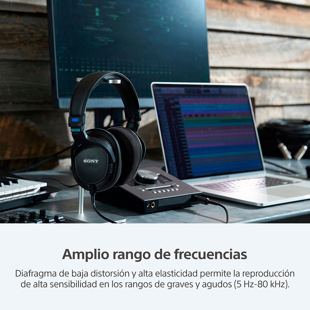 AUDIFONOS OPEN-BACK PARA ESTUDIO PROFESIONAL MDR-MV1 - 7