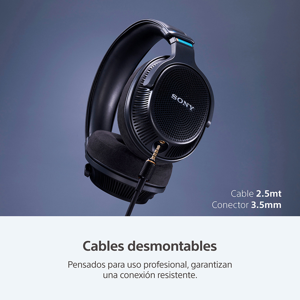 AUDIFONOS OPEN-BACK PARA ESTUDIO PROFESIONAL MDR-MV1 - 9