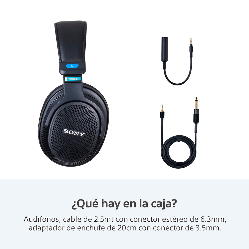 AUDIFONOS OPEN-BACK PARA ESTUDIO PROFESIONAL MDR-MV1 - 10
